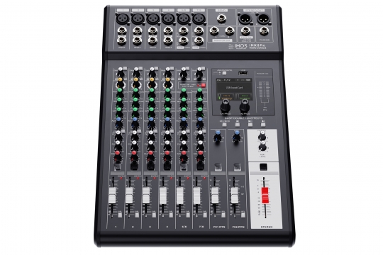 I MIX 8 PRO | PA mixers | Mixers | Intelligent Audio | Fos Technologies